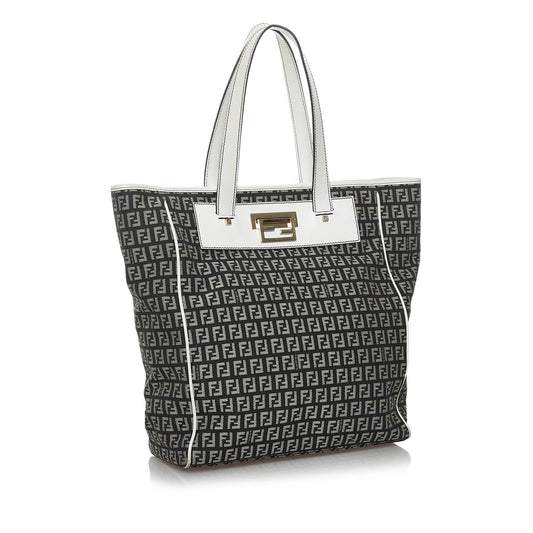 Luxury FendiZucchino Canvas Tote Bag (SHG-33760)