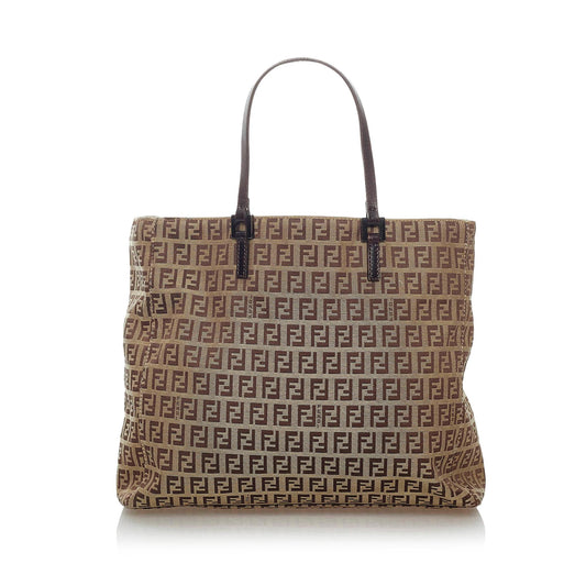 Luxury FendiZucchino Canvas Tote Bag (SHG-34146)