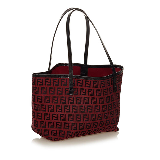 Luxury FendiZucchino Canvas Tote Bag (SHG-34385)