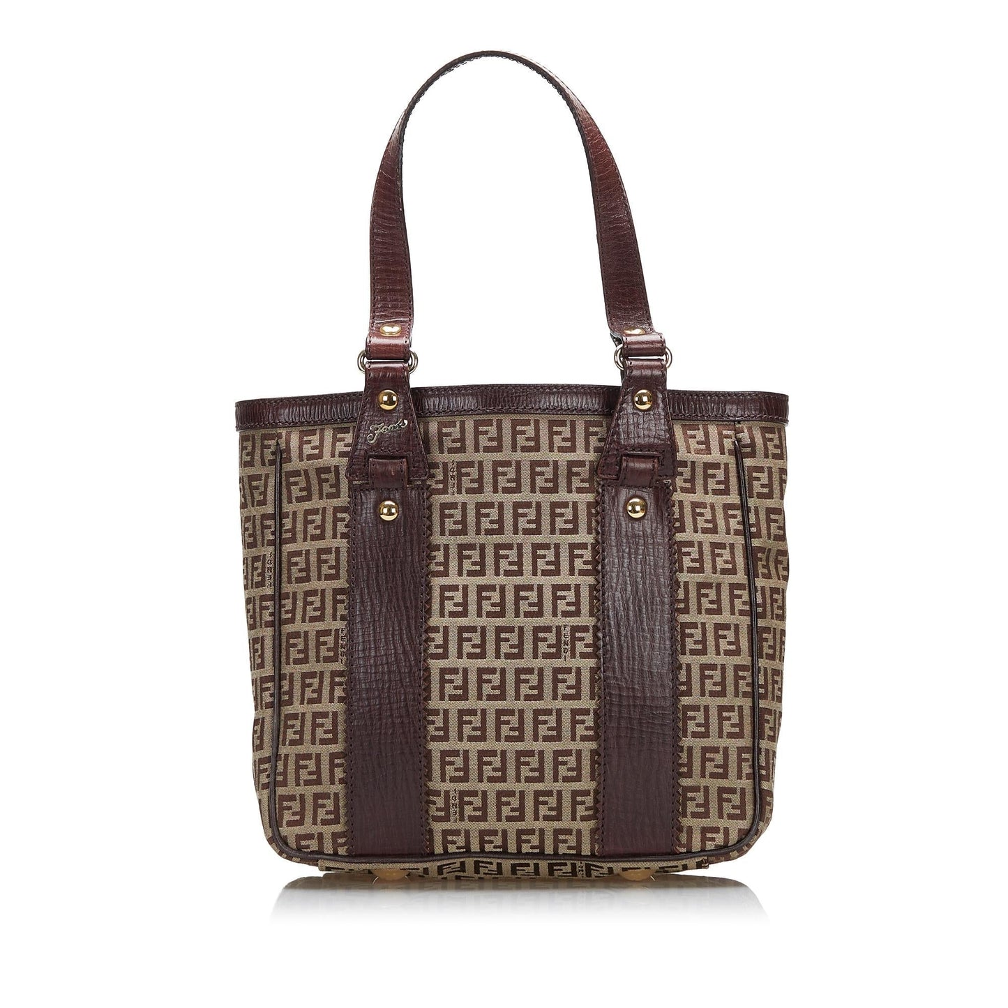 Luxury FendiZucchino Canvas Tote Bag (SHG-LR2O1Y)