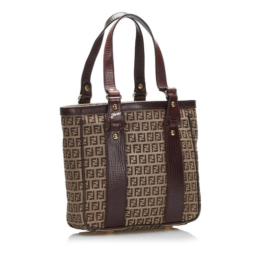 Luxury FendiZucchino Canvas Tote Bag (SHG-LR2O1Y)