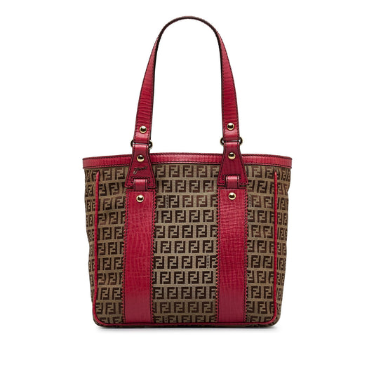 Luxury FendiZucchino Canvas Tote Bag (SHG-NoLXWR)