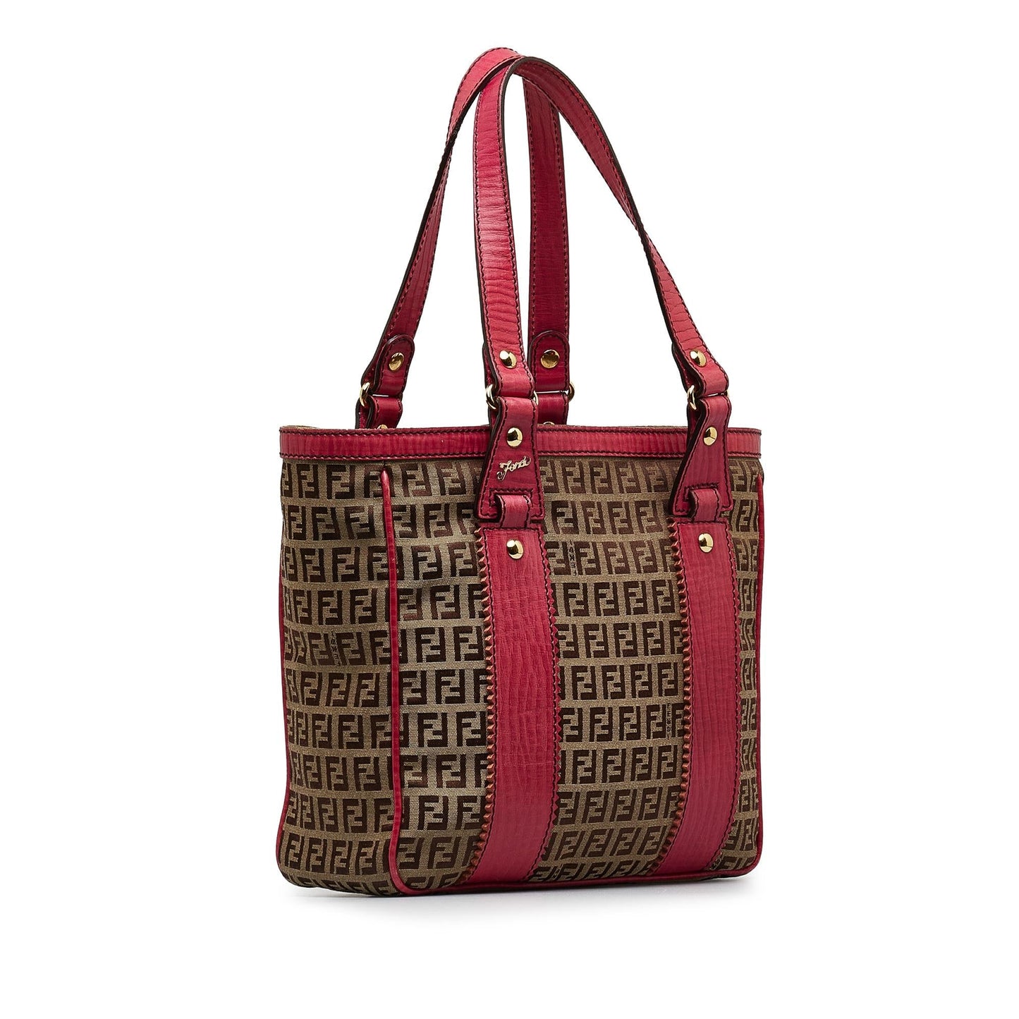 Luxury FendiZucchino Canvas Tote Bag (SHG-NoLXWR)