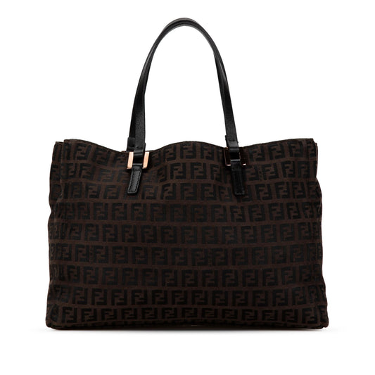 Luxury FendiZucchino Canvas Tote (SHG-PcOIAU)