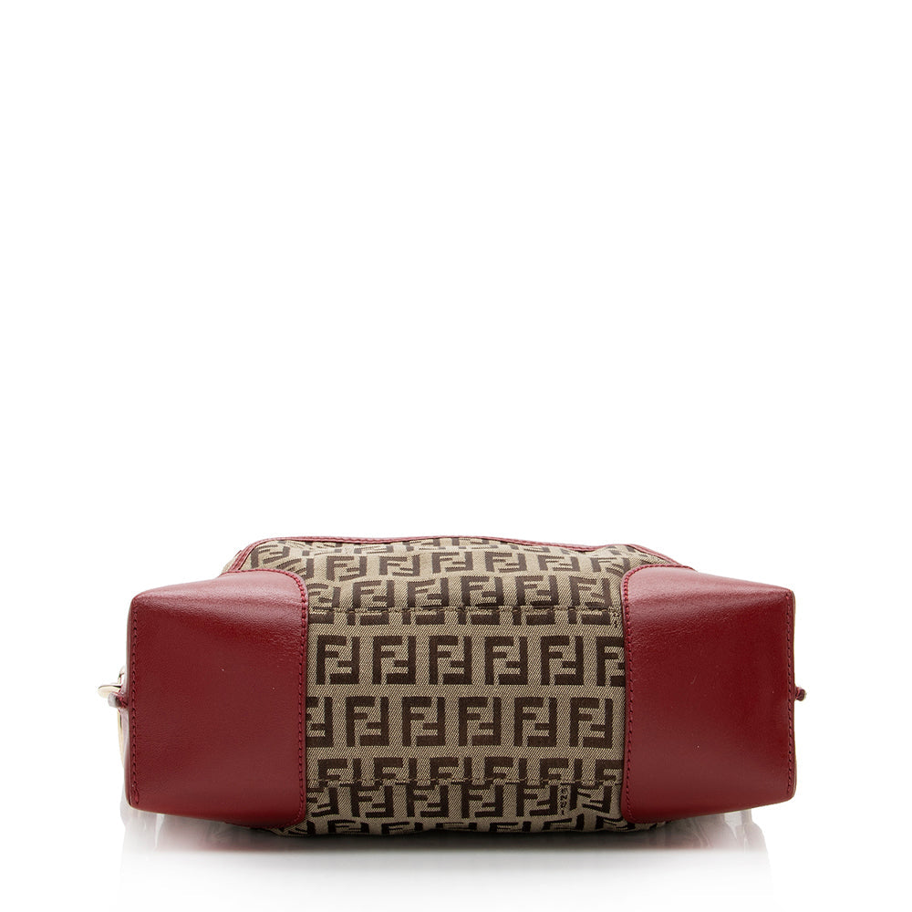 Luxury FendiZucchino Chef Top Handle Bag - FINAL SALE (SHF-17830)