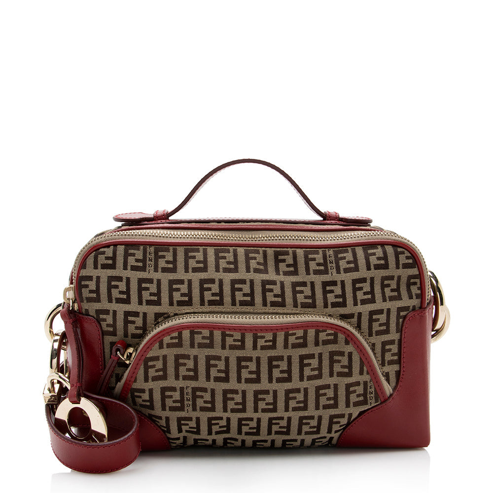 Luxury FendiZucchino Chef Top Handle Bag - FINAL SALE (SHF-17830)
