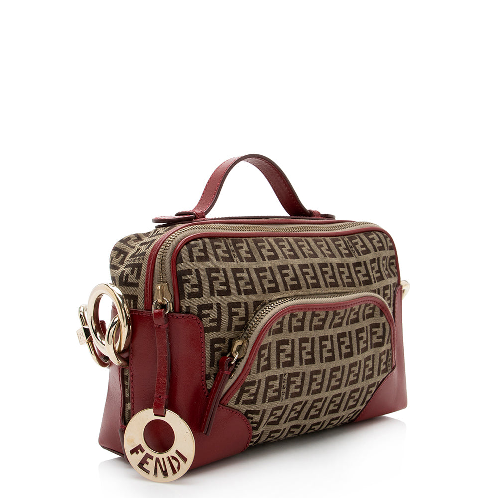 Luxury FendiZucchino Chef Top Handle Bag - FINAL SALE (SHF-17830)