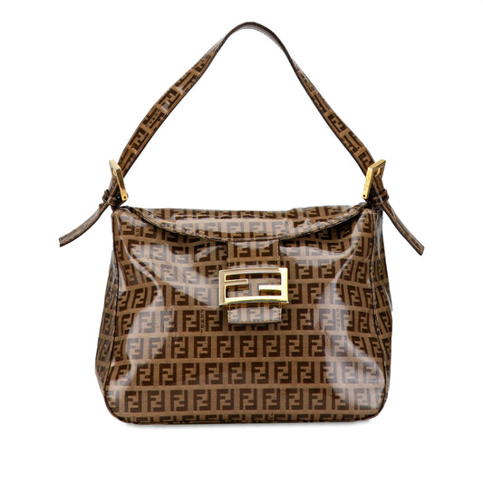 Luxury FendiZucchino Crystal Double Flap Mamma (SHG-3SaAQQ)