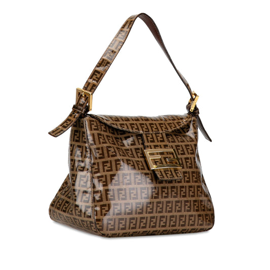Luxury FendiZucchino Crystal Double Flap Mamma (SHG-3SaAQQ)