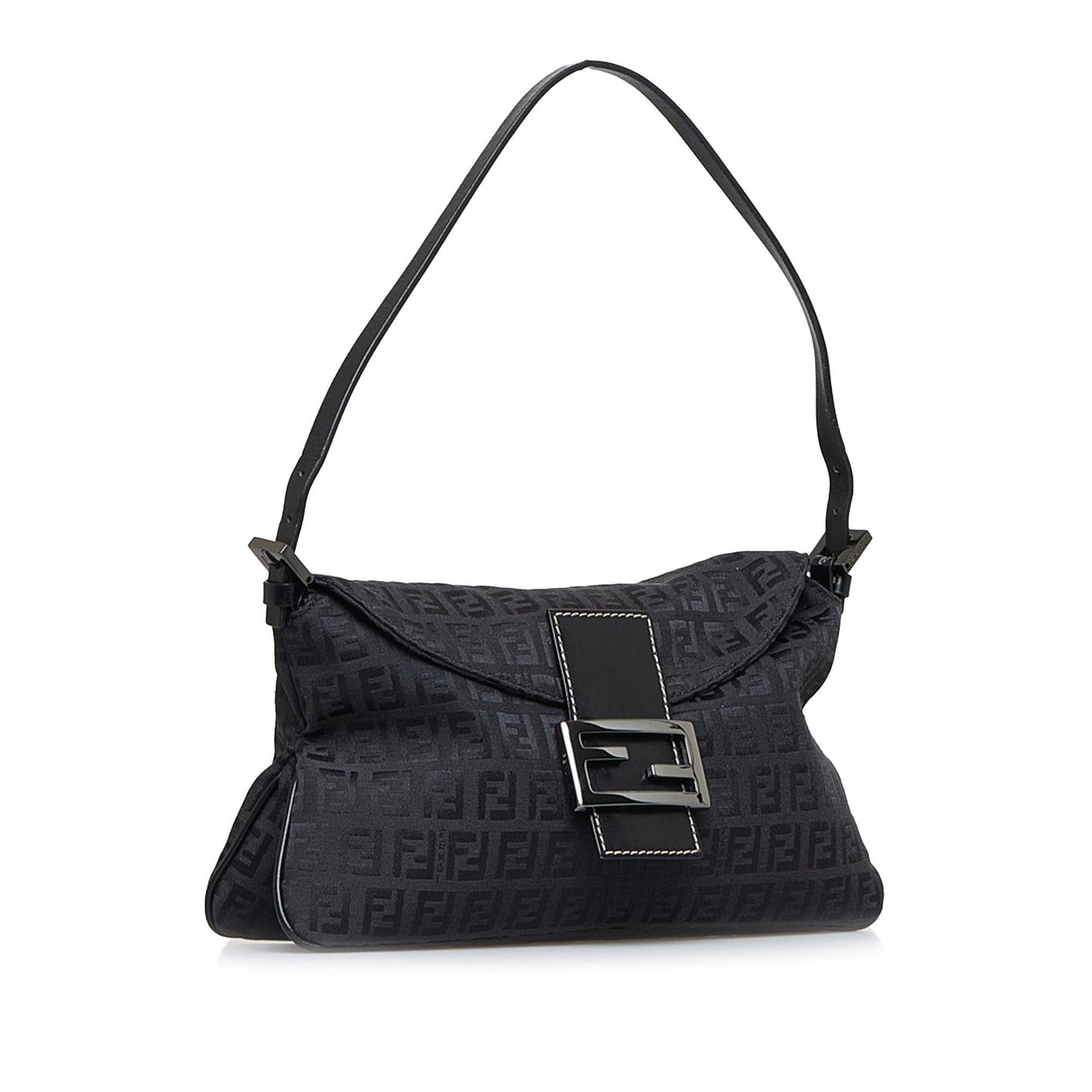 Luxury FendiZucchino Double Flap Baguette (SHG-1vyG7b)