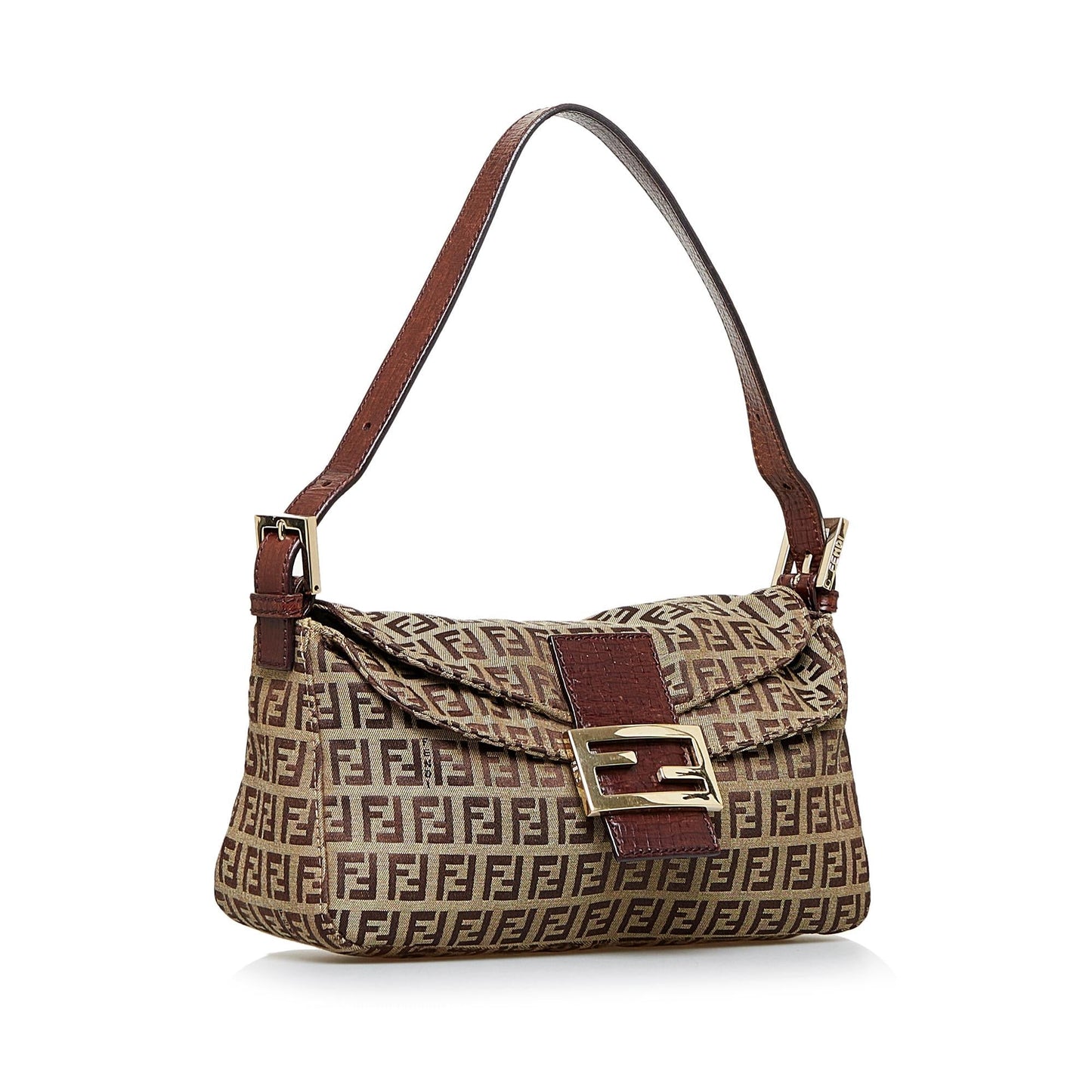 Luxury FendiZucchino Double Flap Baguette (SHG-940lup)