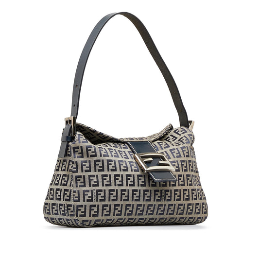 Luxury FendiZucchino Double Flap Baguette (SHG-hVuyFH)
