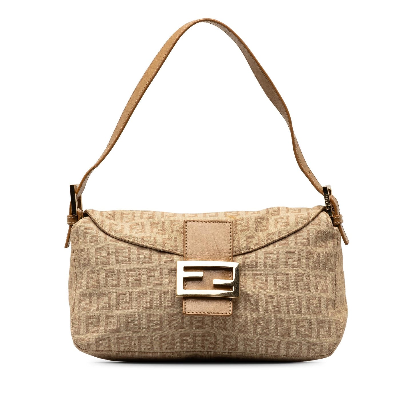 Luxury FendiZucchino Double Flap Baguette (SHG-v7ZGVv)