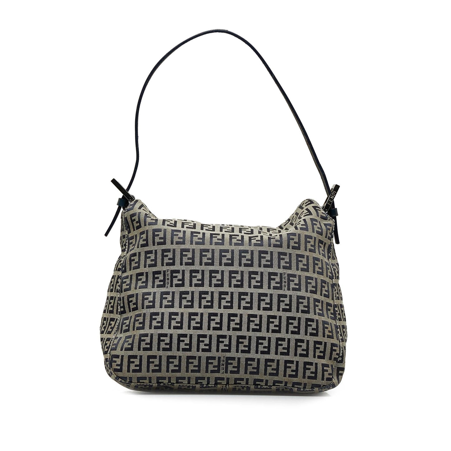 Luxury FendiZucchino Double Flap Shoulder Bag (SHG-VzVhou)