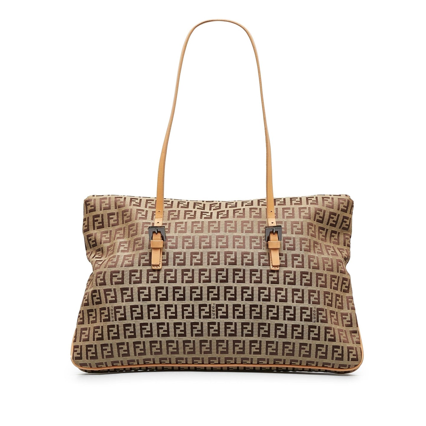 Luxury FendiZucchino Double Flap Tote (SHG-wgkC7B)