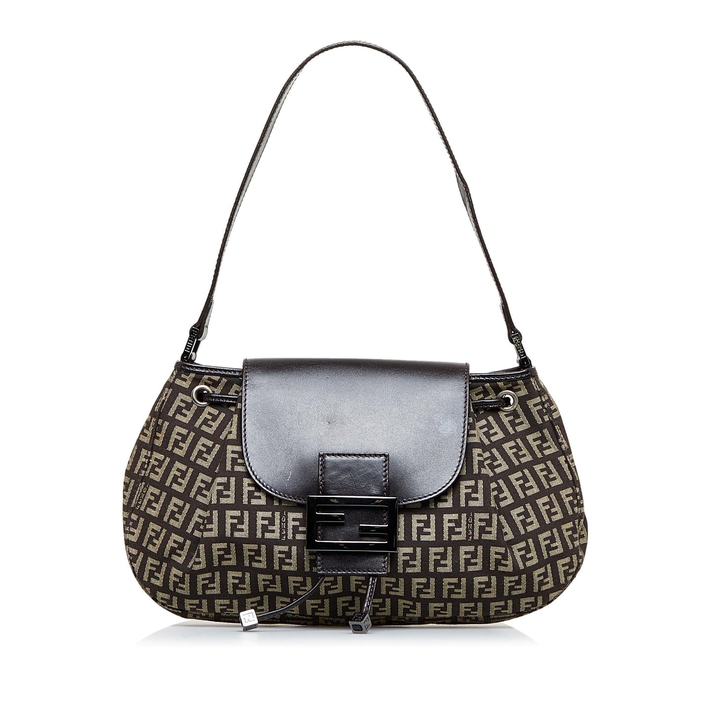 Luxury FendiZucchino Drawstring Baguette (SHG-dlGIc3)