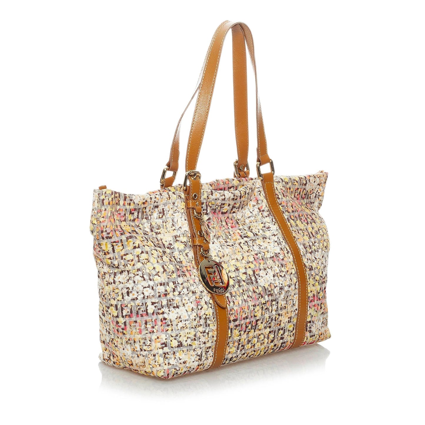Luxury FendiZucchino Floral Tote Bag (SHG-30147)