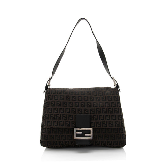 Luxury FendiZucchino Forever Mamma Shoulder Bag (SHF-BiSNNB)