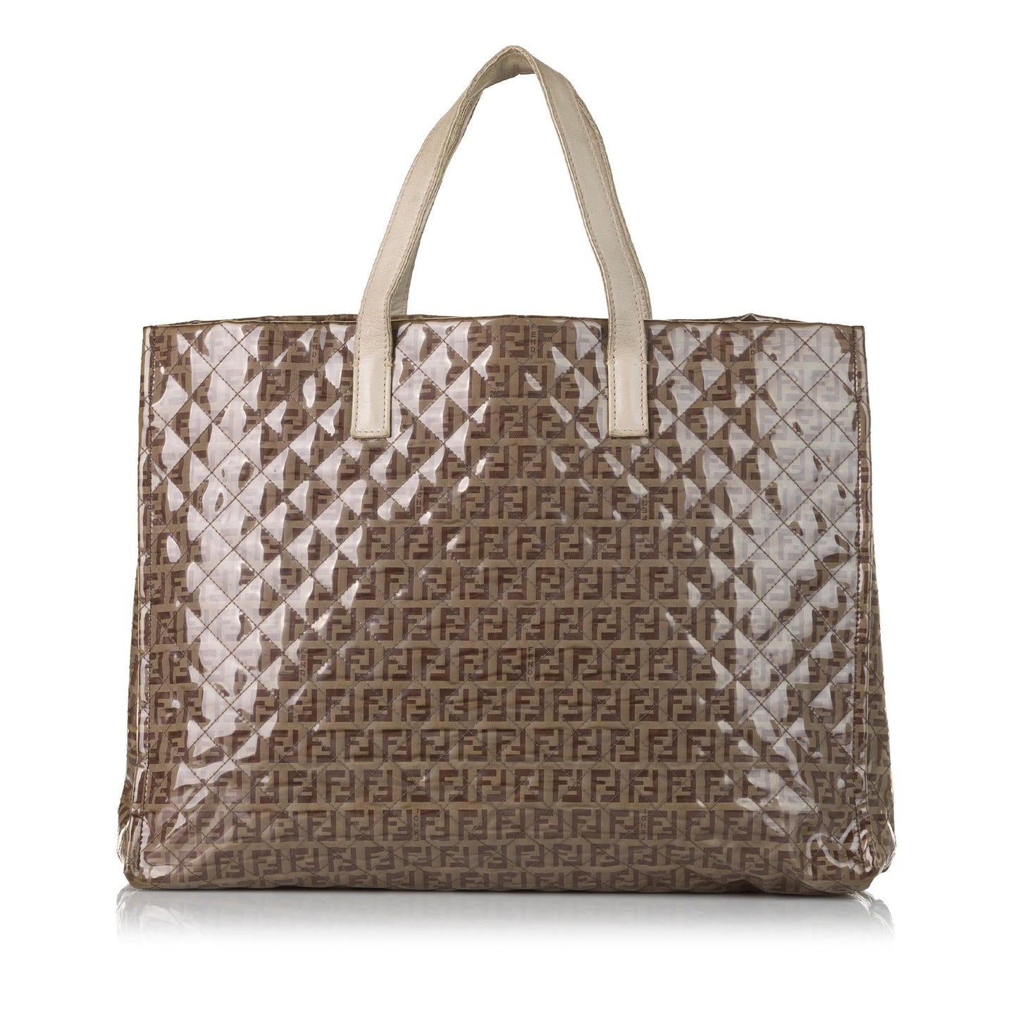 Luxury FendiZucchino Glazed Tote (SHG-glw2RE)