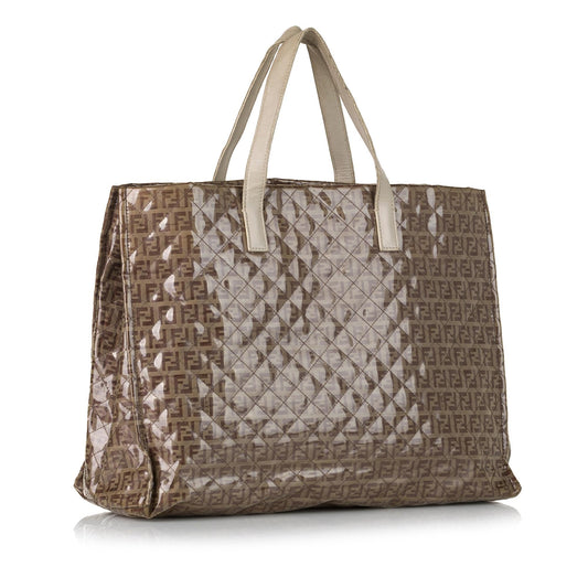 Luxury FendiZucchino Glazed Tote (SHG-glw2RE)