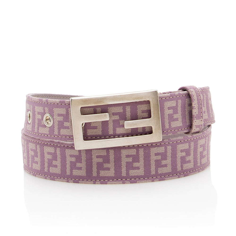 Luxury FendiZucchino Logo Belt - Size 32 / 80cm (SHF-17928)
