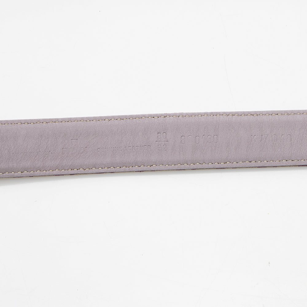 Luxury FendiZucchino Logo Belt - Size 32 / 80cm (SHF-17928)