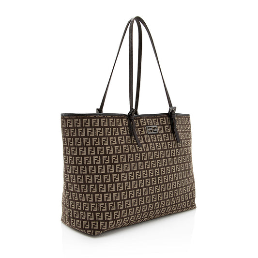 Luxury FendiZucchino Logo Large Tote (SHF-22042)