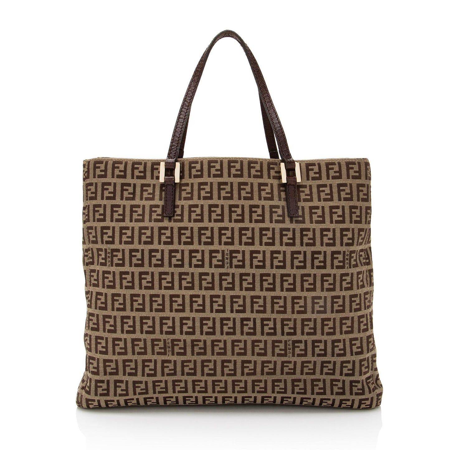 Luxury FendiZucchino Logo Large Tote (SHF-qdNIZz)