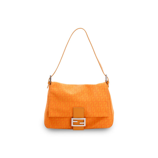 Fendi Zucchino Mama Forever Baguette Bag