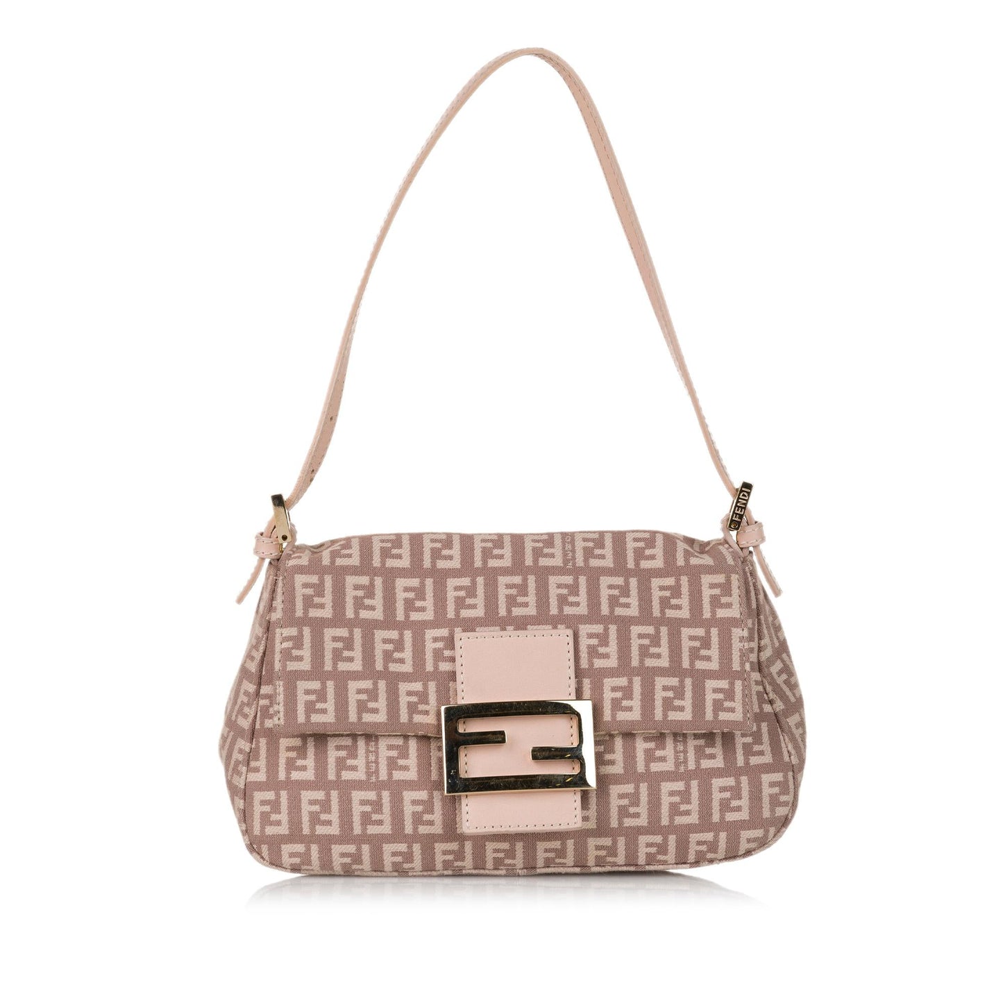Luxury FendiZucchino Mamma Forever Canvas Baguette (SHG-31593)