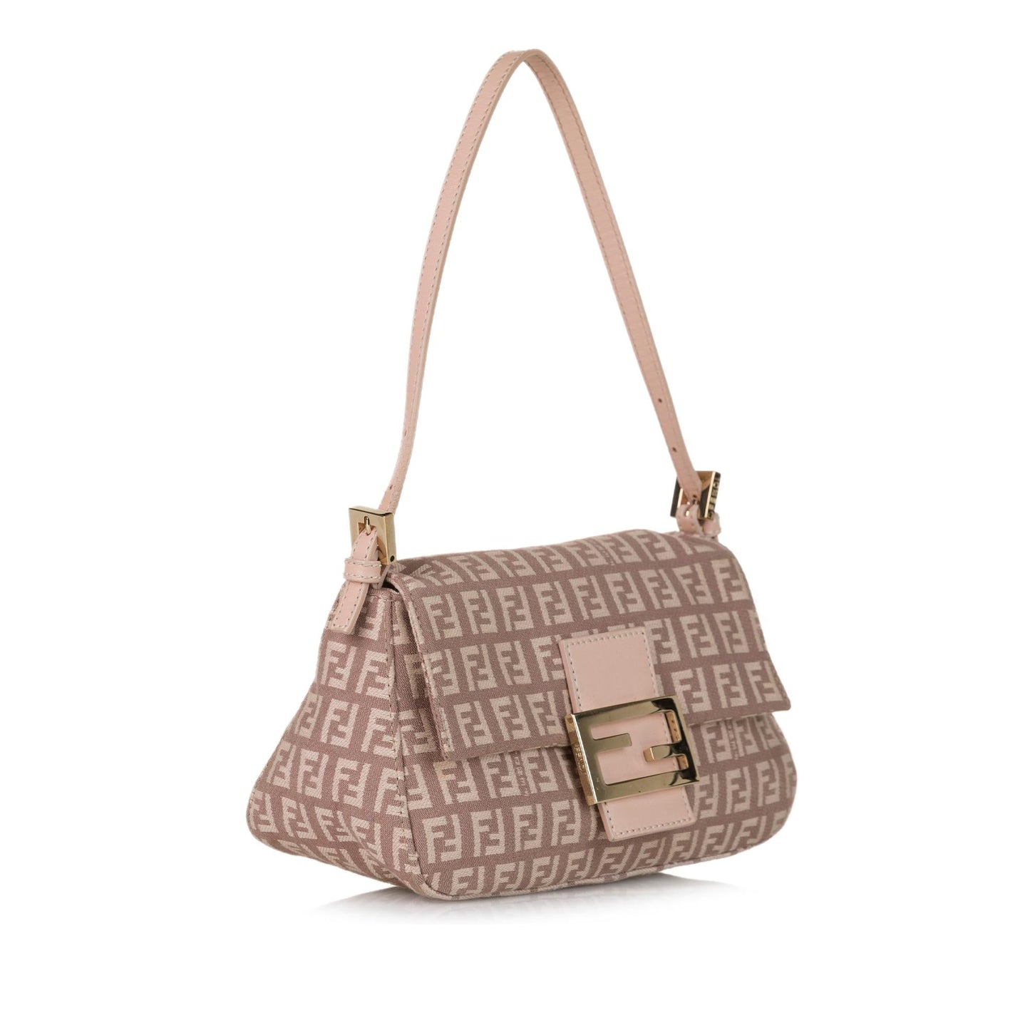 Luxury FendiZucchino Mamma Forever Canvas Baguette (SHG-31593)