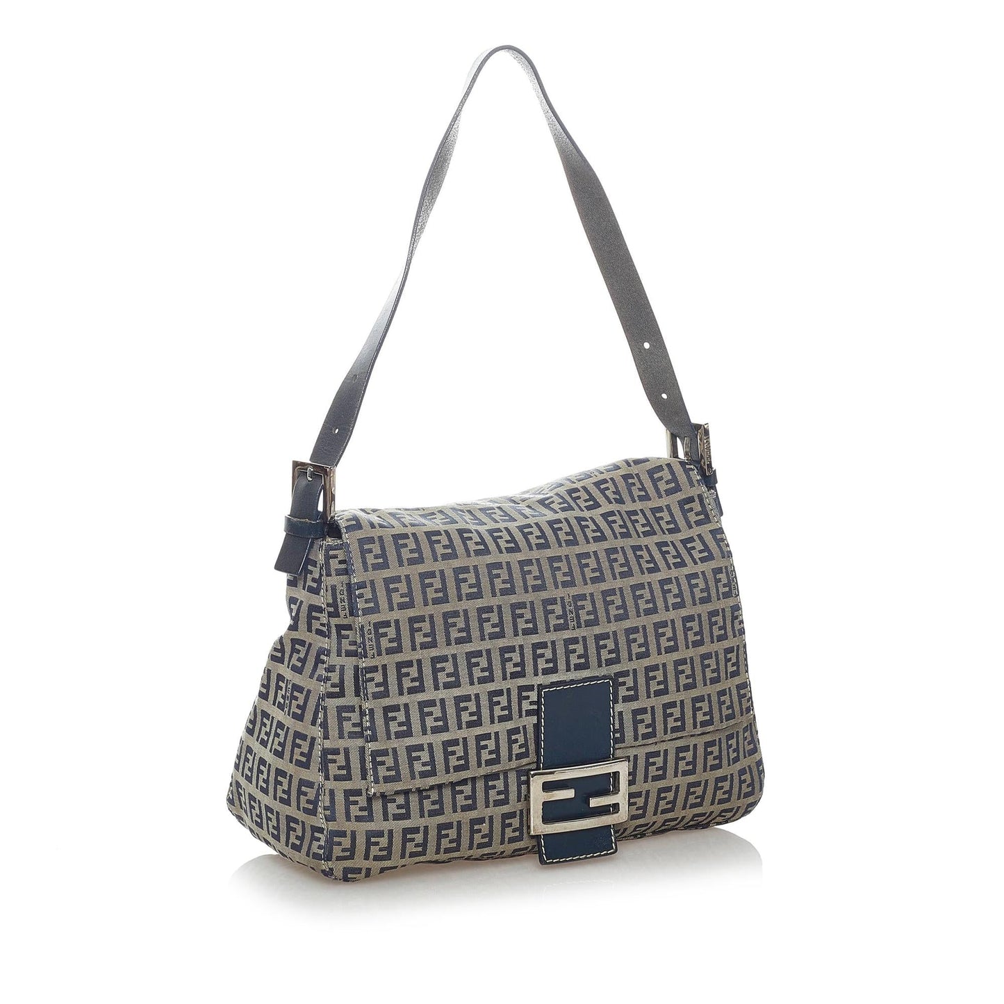 Luxury FendiZucchino Mamma Forever Canvas Shoulder Bag (SHG-32862)