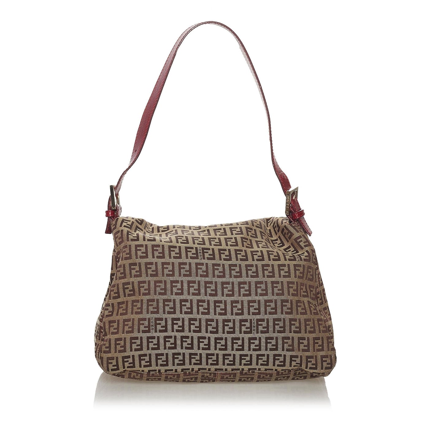 Luxury FendiZucchino Mamma Forever Canvas Shoulder Bag (SHG-33285)