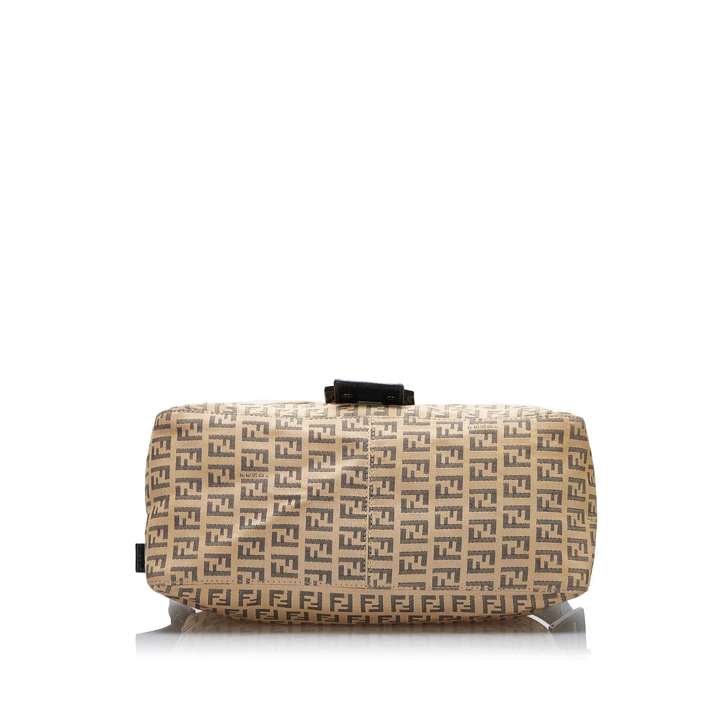 Luxury FendiZucchino Mamma Forever Canvas Shoulder Bag (SHG-nCROSm)