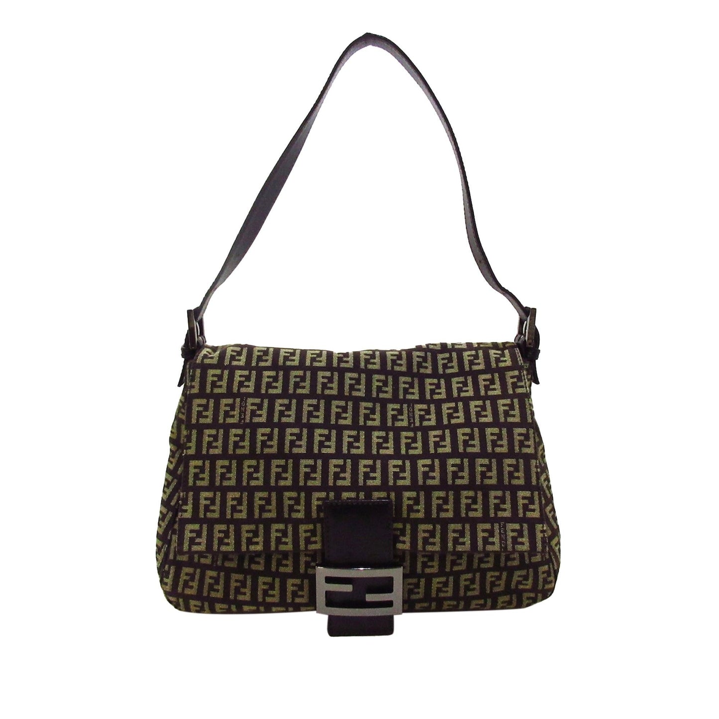 Luxury FendiZucchino Mamma Forever Shoulder Bag (SHG-36070)