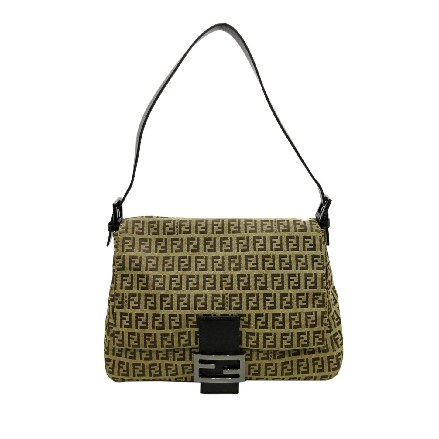 Luxury FendiZucchino Mamma Forever Shoulder Bag (SHG-36071)
