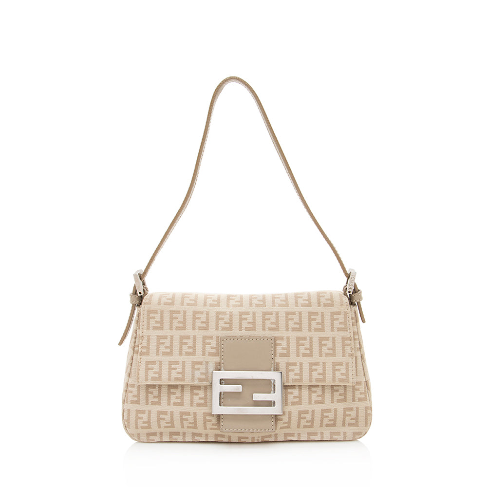 Luxury FendiZucchino Mini Baguette Bag - FINAL SALE (SHF-19965)