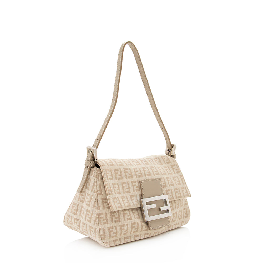 Luxury FendiZucchino Mini Baguette Bag - FINAL SALE (SHF-19965)