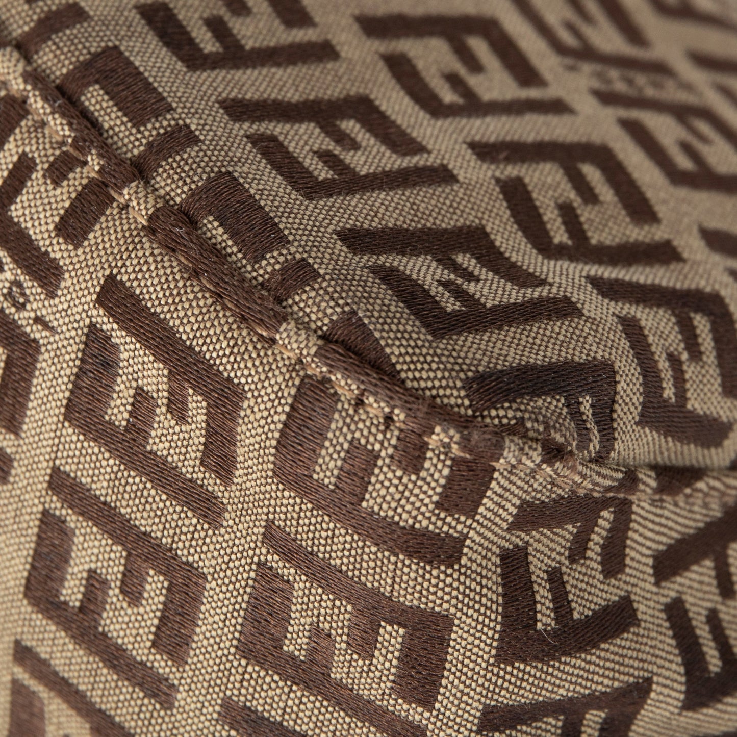 Fendi Zucchino Mini Mama Baguette Bag