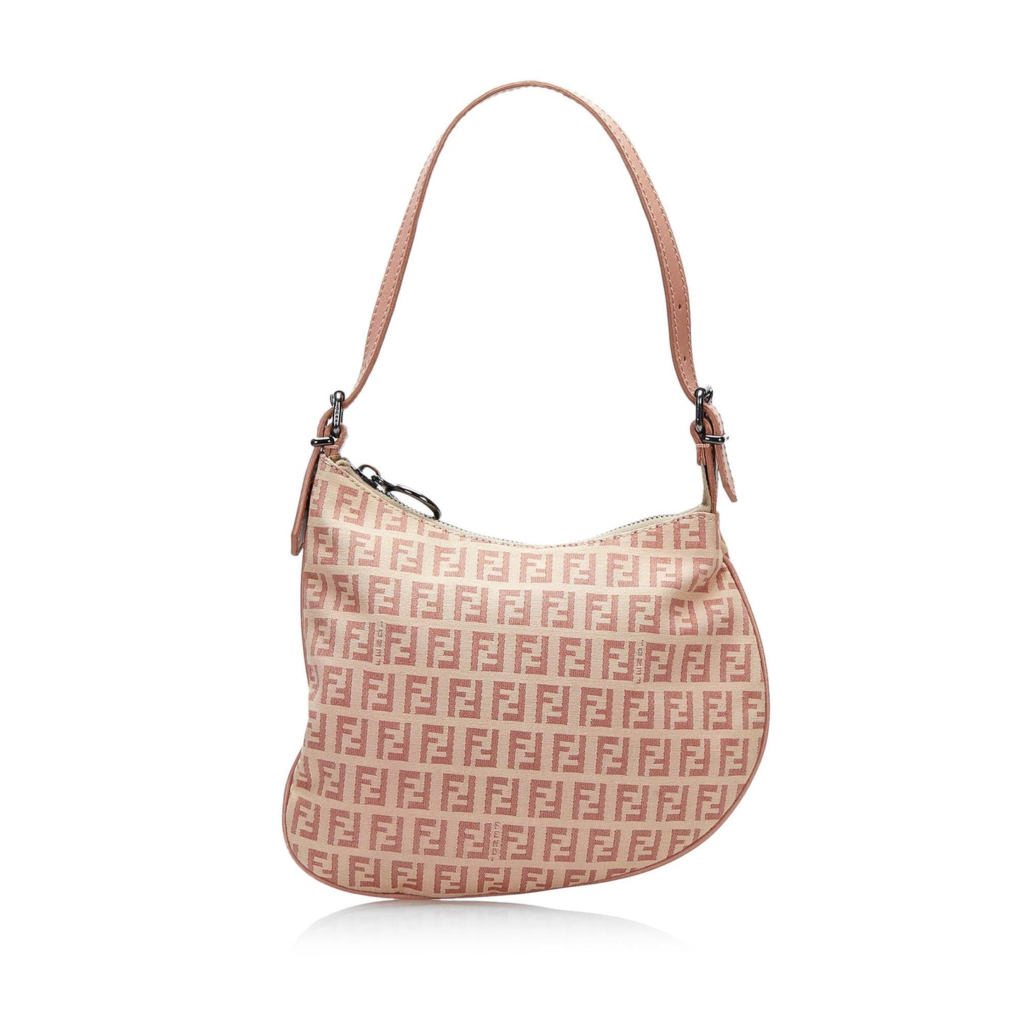 Luxury FendiZucchino Oyster Shoulder Bag (SHG-27P3i7)