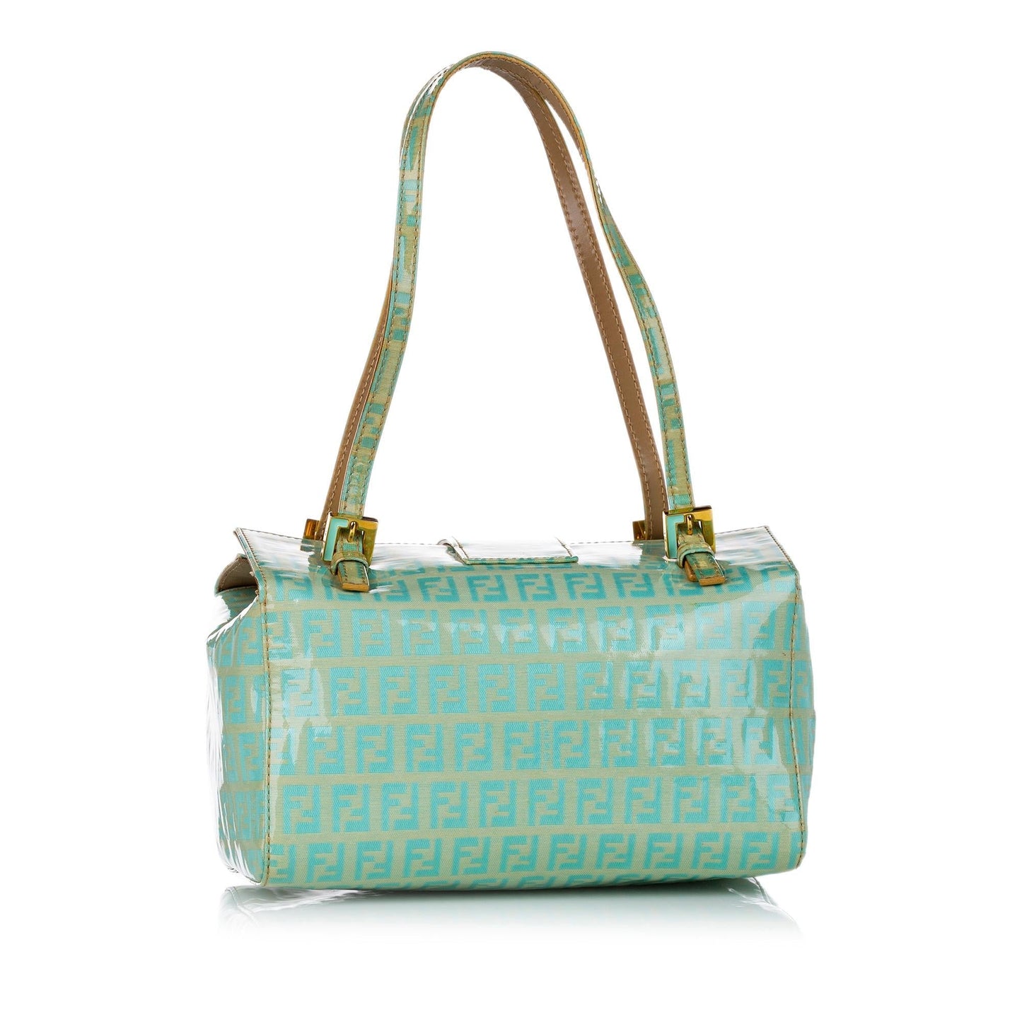 Luxury FendiZucchino Patent Leather Shoulder Bag (SHG-30257)