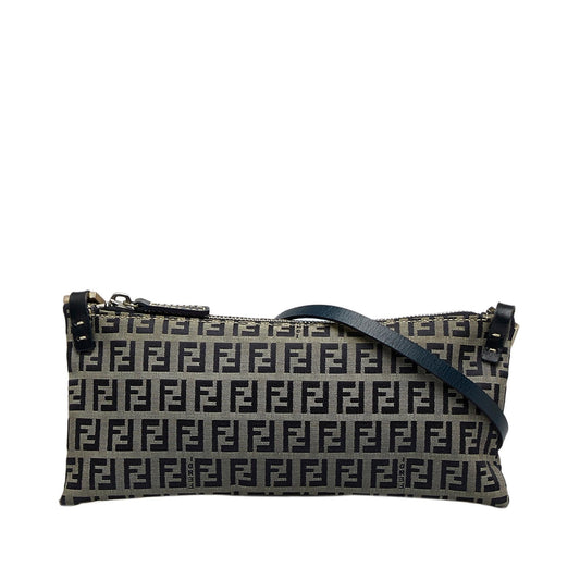Luxury FendiZucchino Pochette Crossbody (SHG-cgmt3S)
