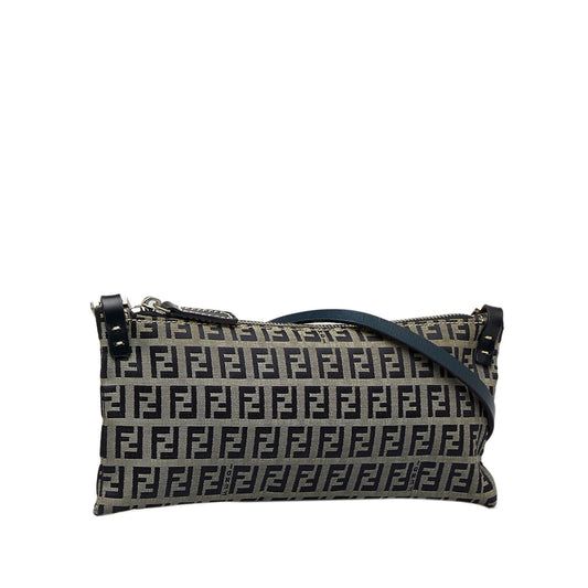 Luxury FendiZucchino Pochette Crossbody (SHG-cgmt3S)