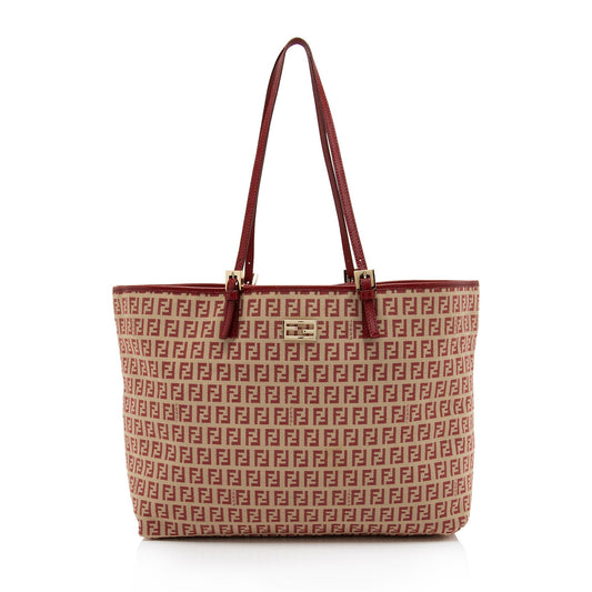 Luxury FendiZucchino Roll Tote (SHF-oTfht9)