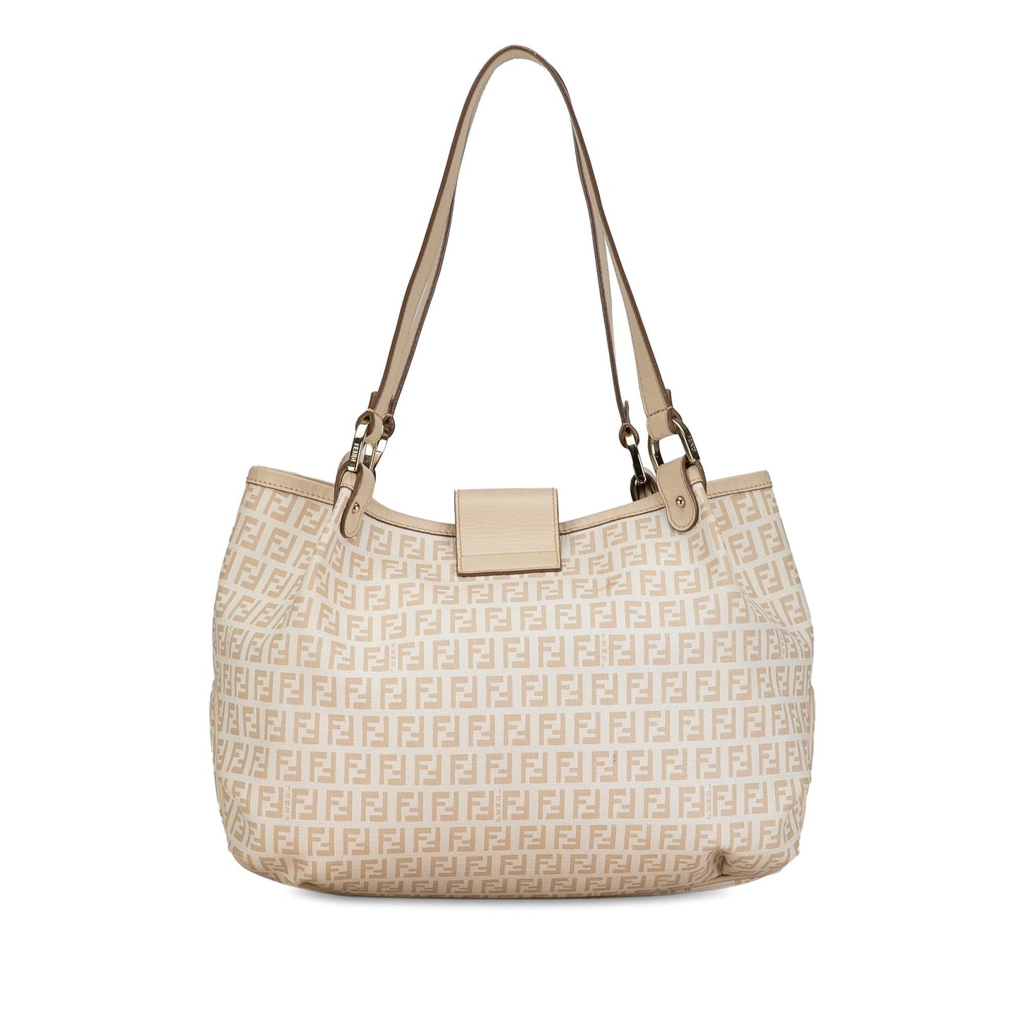 Luxury FendiZucchino Spalmati Chiusura Tote (SHG-Cwo6NC)