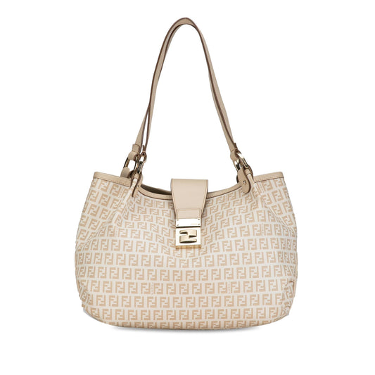 Luxury FendiZucchino Spalmati Chiusura Tote (SHG-Cwo6NC)