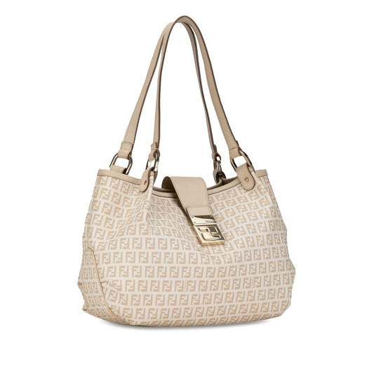 Luxury FendiZucchino Spalmati Chiusura Tote (SHG-Cwo6NC)