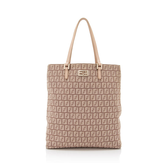 Luxury FendiZucchino Tall Tote (SHF-t0XZH3)