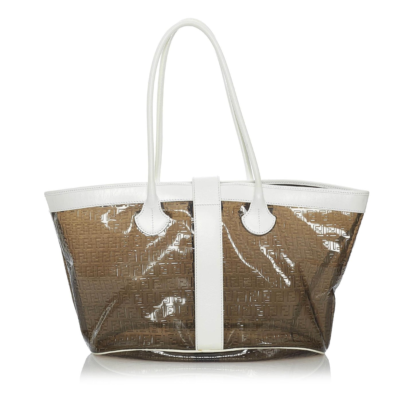 Luxury FendiZucchino Vinyl Shoulder Bag (SHG-30631)