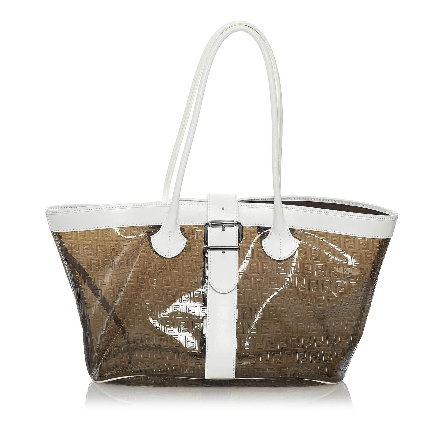 Luxury FendiZucchino Vinyl Shoulder Bag (SHG-30631)